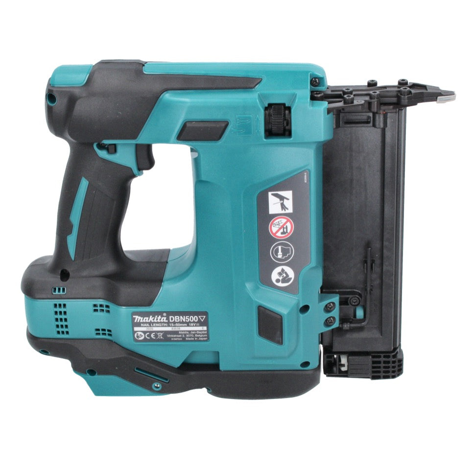 Makita DBN 500 ZJ Akku Stauchkopfnagler 18 V 15-50 mm + Stauchkopfnägel 50 mm 20000 Stück + Makpac - ohne Akku, ohne Ladegerät - Toolbrothers