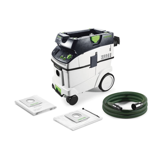 Festool CTL 36 E AC CLEANTEC Absaugmobil 36l Staubkl. L ( 574958 ) + Extra Entsorgungs- und Filtersäcke - Toolbrothers