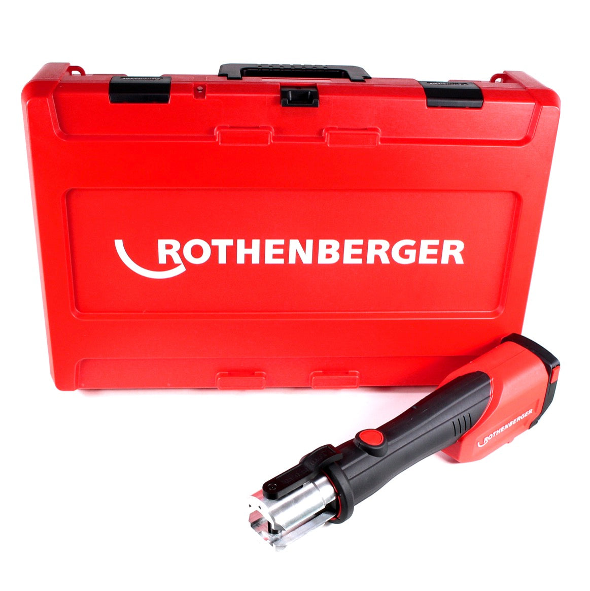 Rothenberger ROMAX 4000 Akku Pressmaschine 18 V Li-Ion elektrohydraulisch Solo im Transportkoffer ( 1000002683 ) - ohne Akku, ohne Ladegerät - Toolbrothers