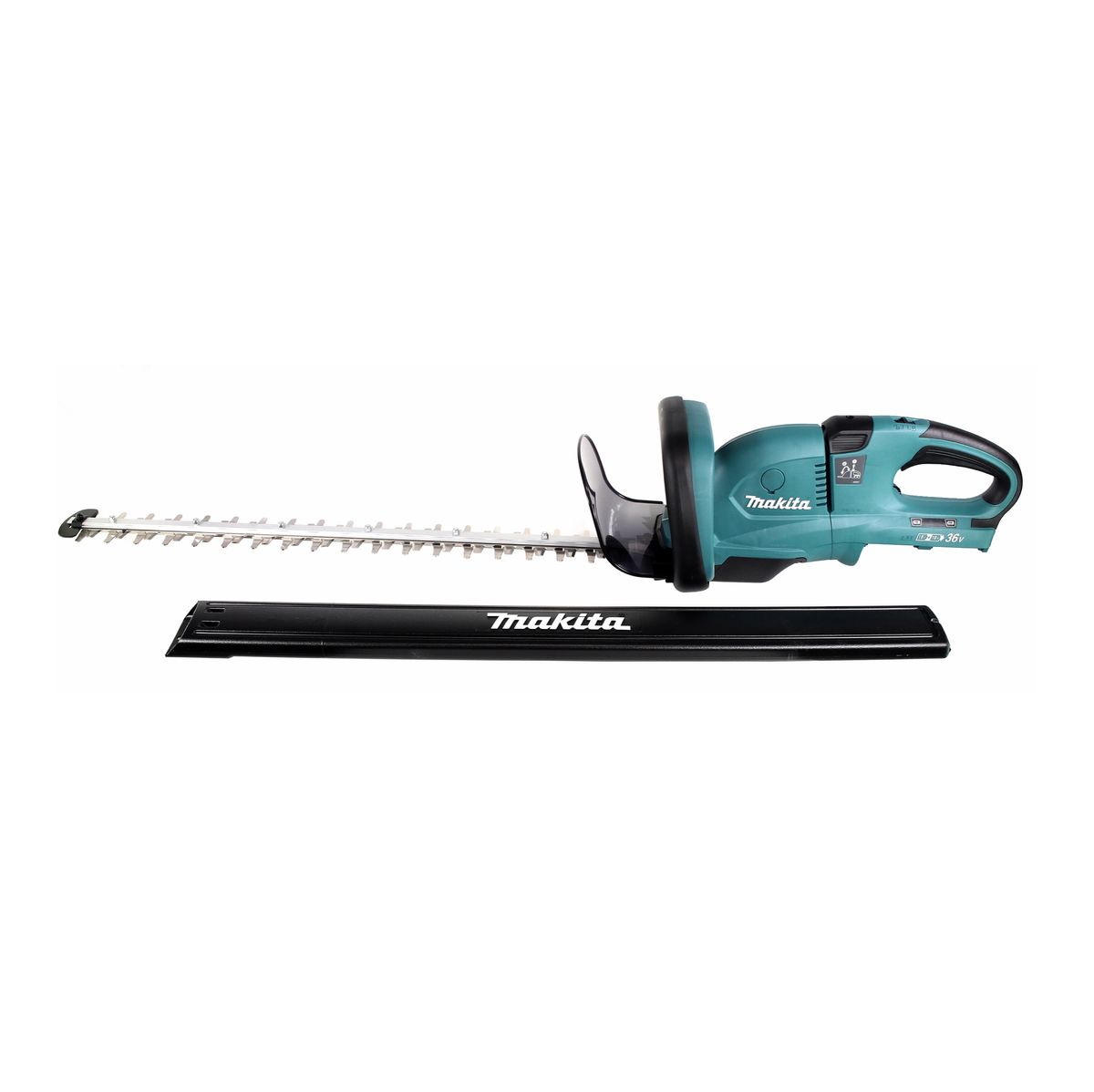 Makita DUH 651 PG Akku Heckenschere 36V (2x18V) 65cm XPT Silent mit 2x 6,0 Ah Akku und 2-fach Ladegerät - Toolbrothers