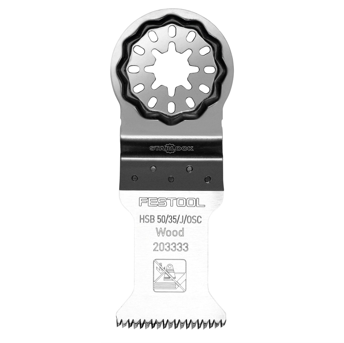 Lame de scie à bois Festool HSB 50/35/J/OSC/5 (203333) pour OSC 18