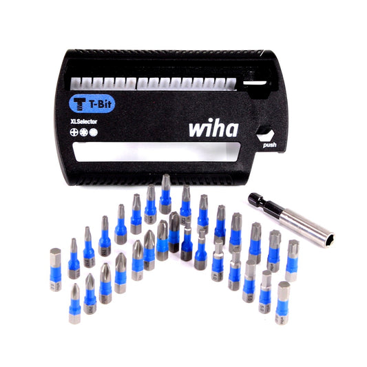 Wiha SB 7948T-999 XLSelector ( 41830 ) T-Bit 25 mm Phillips, TORX®, Sechskant 31-tlg. 1/4" - Toolbrothers