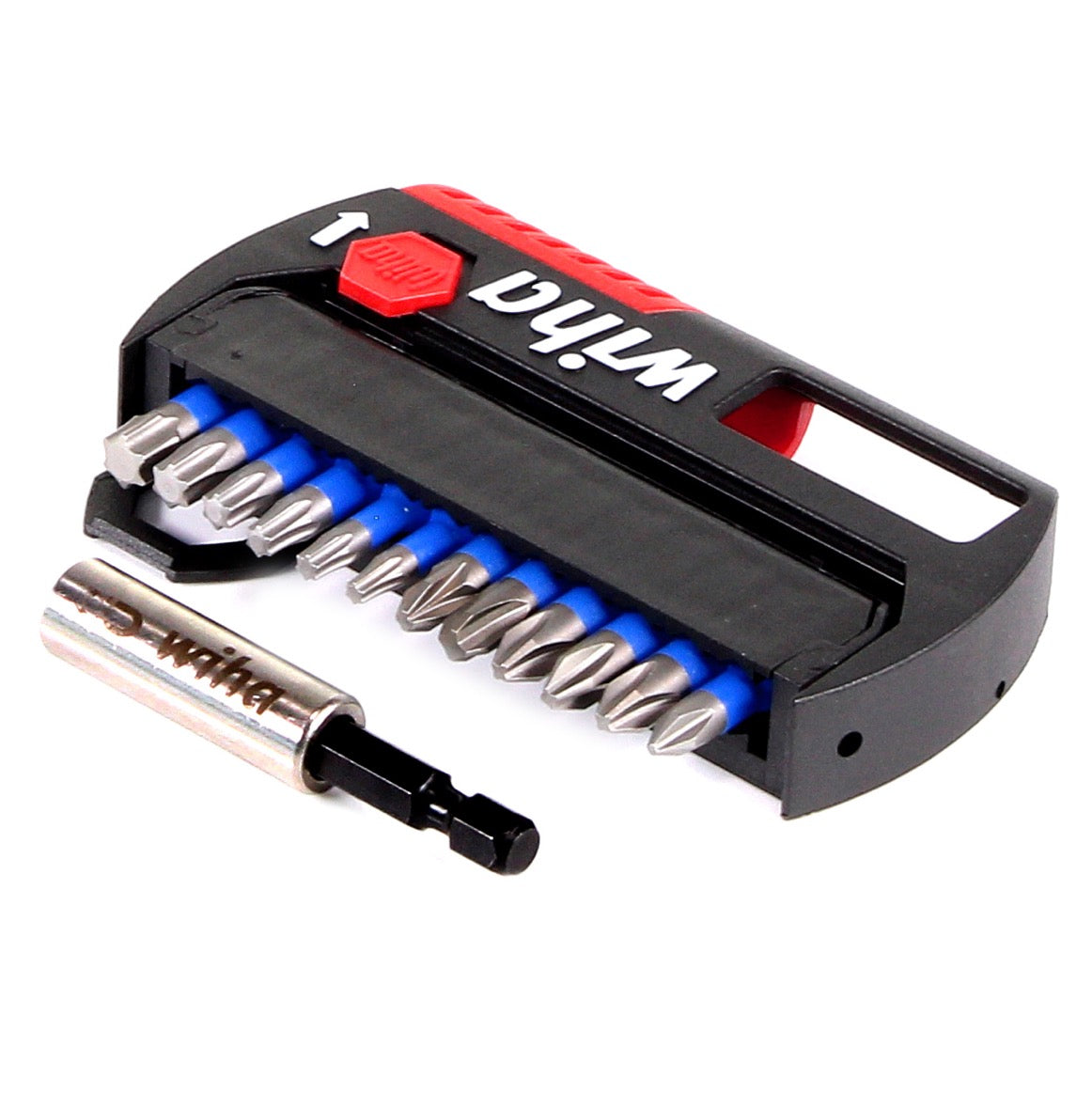 Wiha SB 7947T-906 FlipSelector T-Bit 25 mm Phillips, Pozidriv, TORX® 13-tlg. 1/4" ( 41824 ) - Toolbrothers