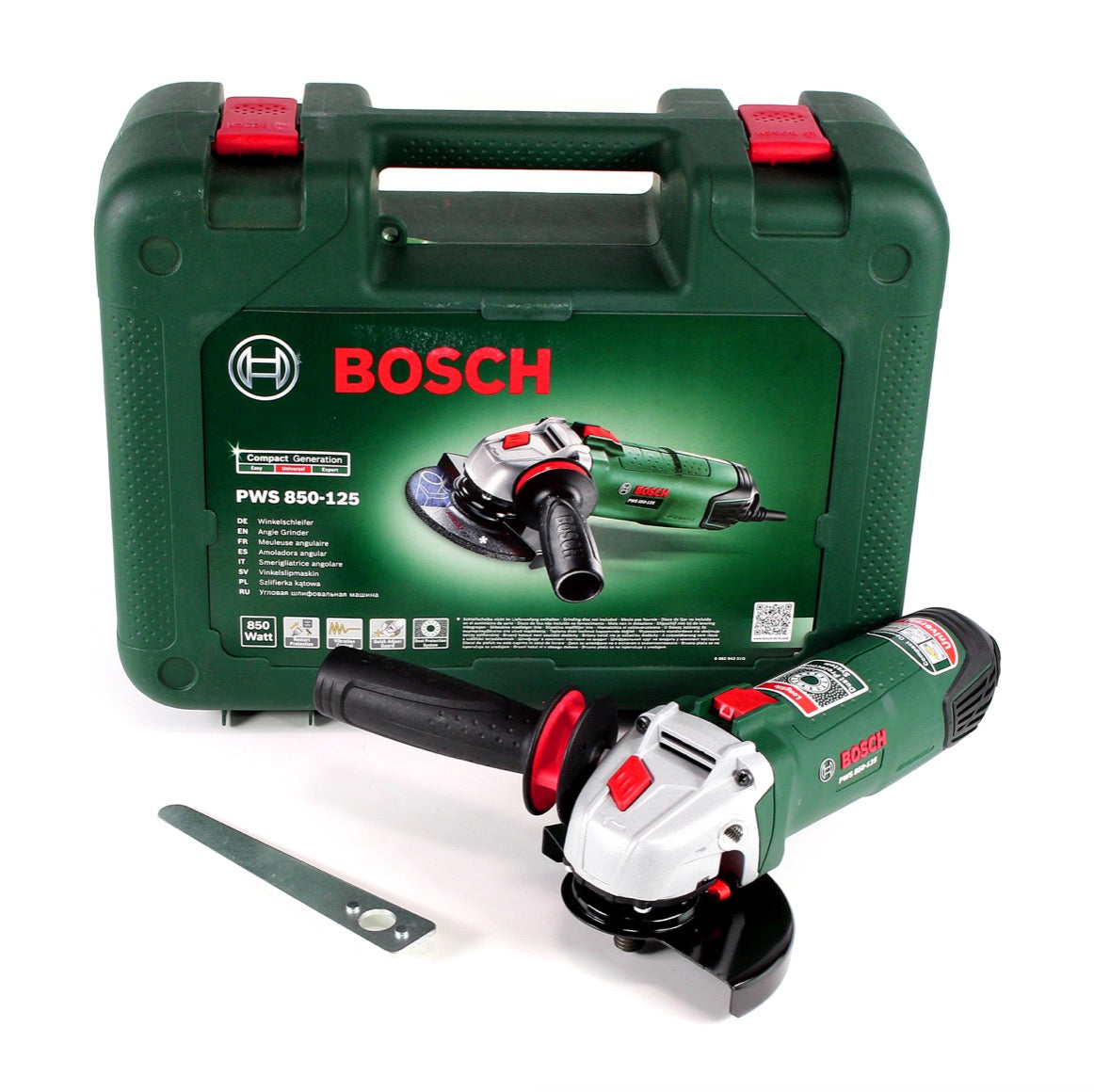 Bosch PWS 850-125 Winkelschleifer 850 W 125 mm im Koffer - Toolbrothers