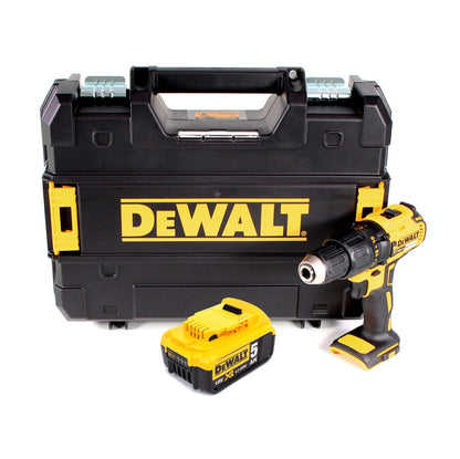 DeWalt DCD 778 NT Akku Schlagbohrschrauber 18V 65Nm + 1x Akku 5,0 Ah in TSTAK Box - ohne Ladegerät - Toolbrothers