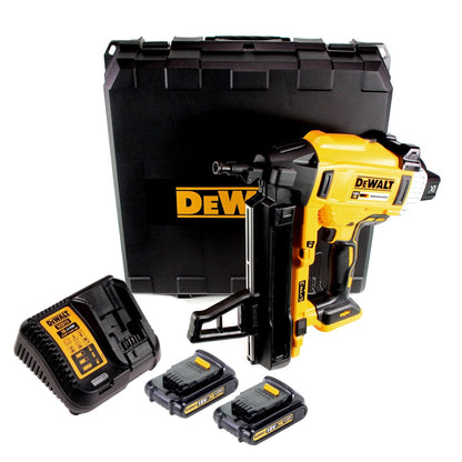 DeWalt DCN 890 S2 Akku Nagler 18 V Li-Ion Brushless im Koffer + 2 x 1,5 Ah Akku + Ladegerät - Toolbrothers