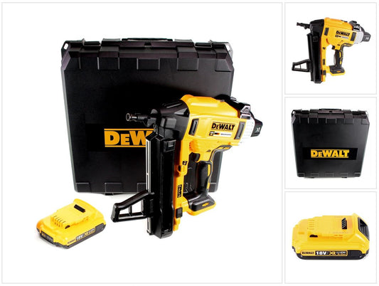 DeWalt DCN 890 NT Akku Nagler 18 V Li-Ion Brushless im Koffer + 1 x 2,0 Ah Akku - ohne Ladegerät - Toolbrothers