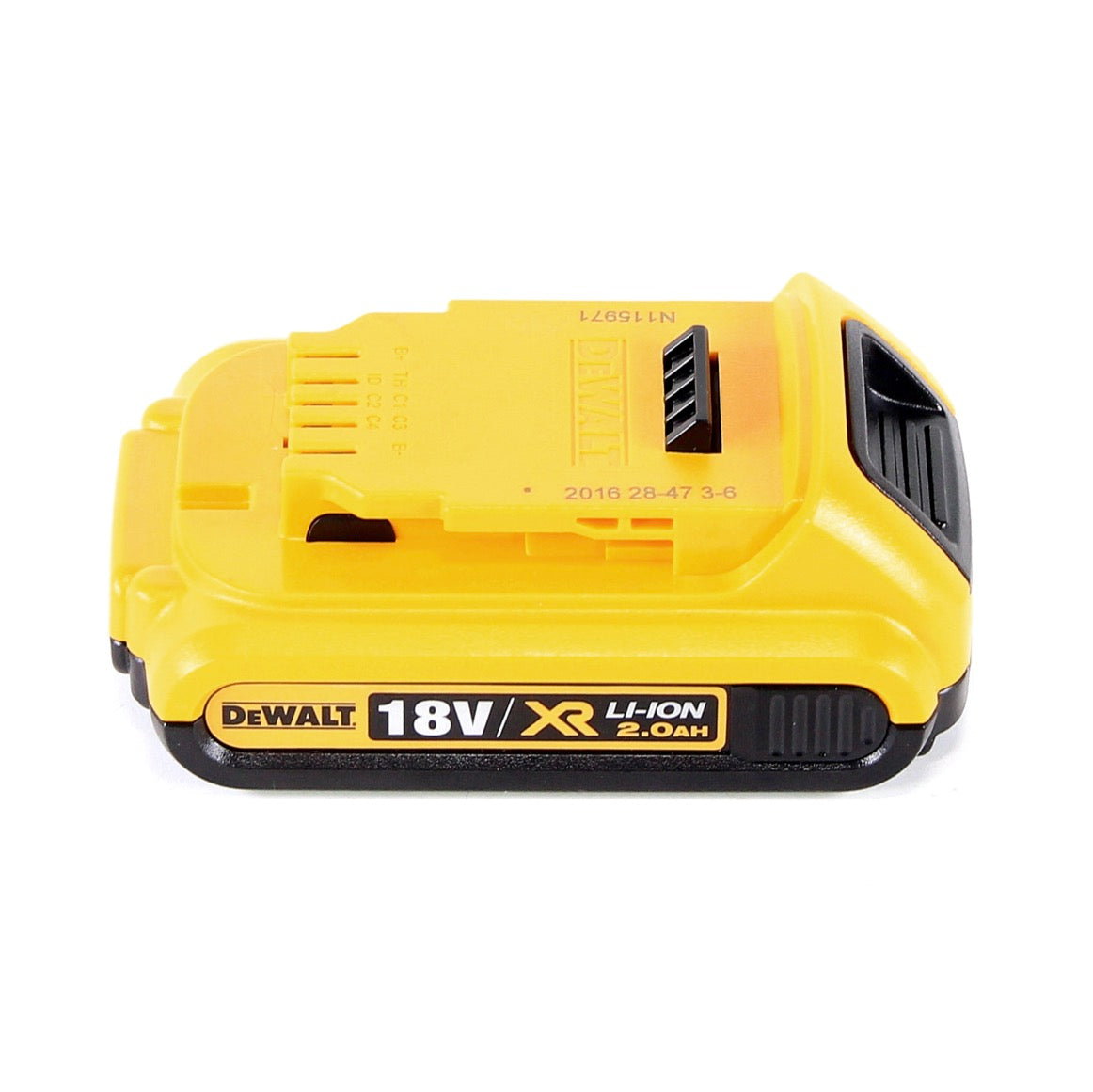 DeWalt DCN 890 NT Akku Nagler 18 V Li-Ion Brushless im Koffer + 1 x 2,0 Ah Akku - ohne Ladegerät - Toolbrothers