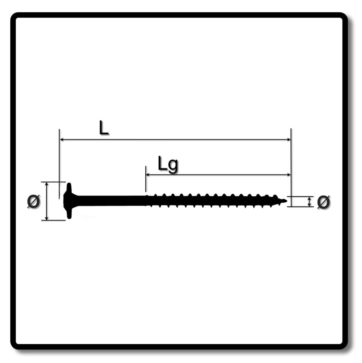 SPAX HI.FORCE Tellerkopfschraube 8,0 x 160 mm 250 Stk. ( 5x 0251010801605 ) Teilgewinde Torx T-STAR plus T40 4CUT WIROX - Toolbrothers