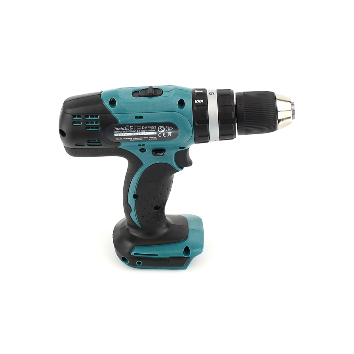 Makita DHP 453 RTJ Akku Schlagbohrschrauber 18 V 42Nm im MAKPAC + 2x 5 Ah Akku + Ladegerät + Wiha Flaschenöffner - Toolbrothers