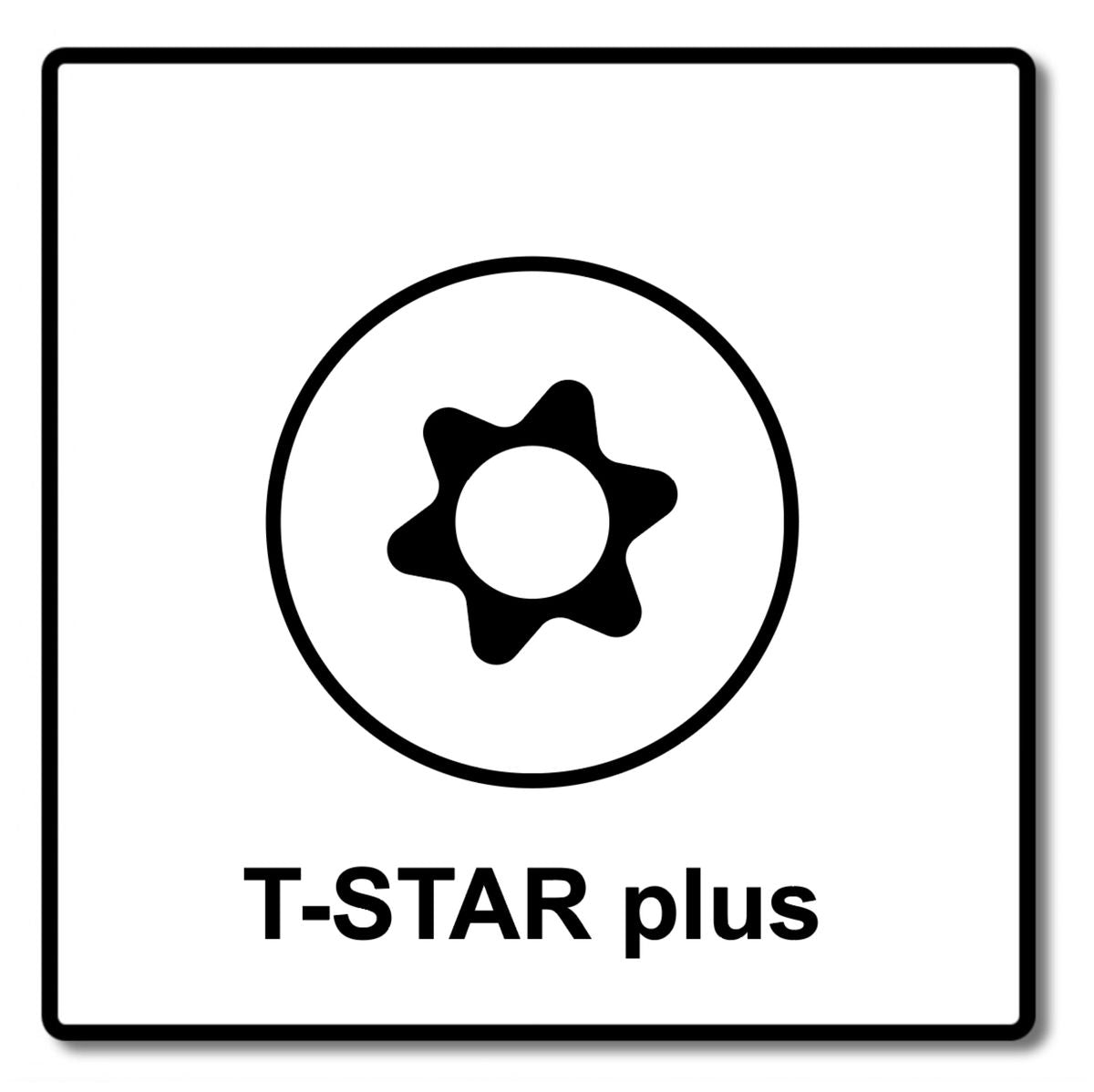 SPAX HI.FORCE Tellerkopfschraube 6,0 x 140 mm 200 Stk. ( 2x 0251010601405 ) Teilgewinde Torx T-STAR plus T30 4CUT WIROX - Toolbrothers