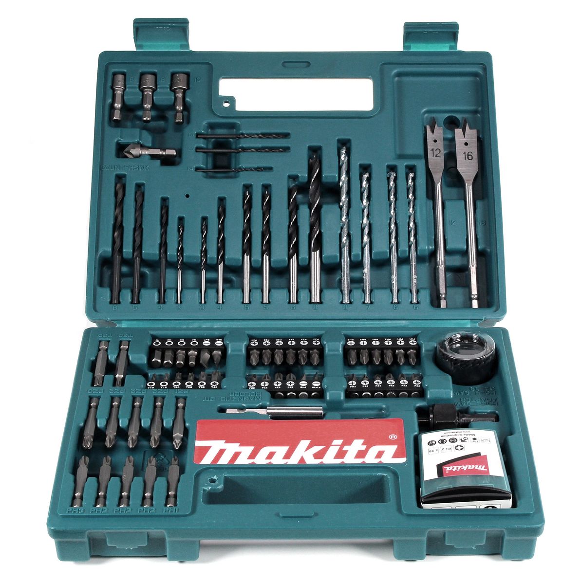 DeWalt DCD 785 P2 Akku Schlagbohrschrauber 18V 60Nm + 2x Akku 5,0 Ah + Ladegerät + Makita Bit & Bohrer-Set im TSTAK Koffer - Toolbrothers