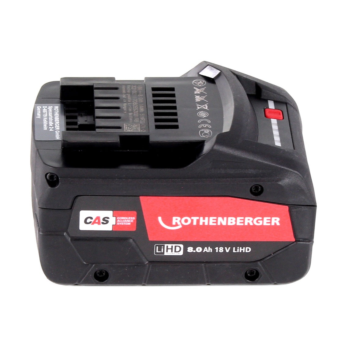 Rothenberger RO BP18/8 Li-HD Akkus - 18 V / 8,0 Ah 2 x ( 1000002549 ) - Toolbrothers