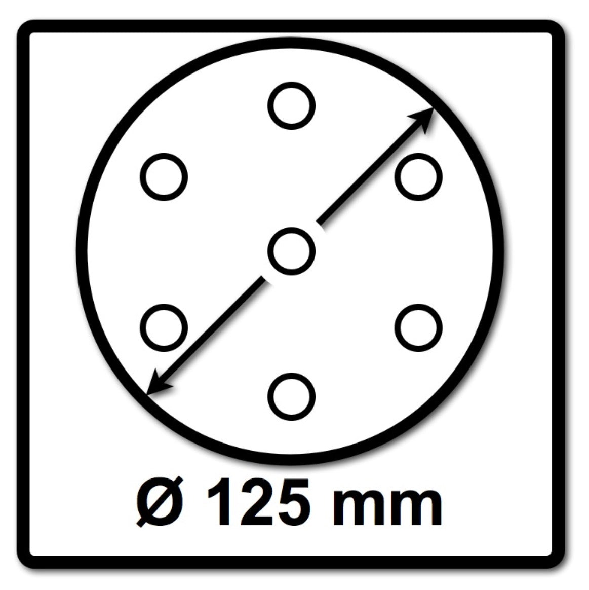 Bosch Exzenter Schleifpapier Set mit Klett gelocht K80 K120 K240 125 mm 125 Stück ( 2607019497 ) - Toolbrothers