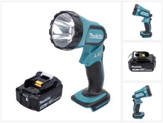 Makita DML 185 F1 Akku Lampe / Handleuchte 18 V + 1x Akku 3,0 Ah - ohne Ladegerät - Toolbrothers