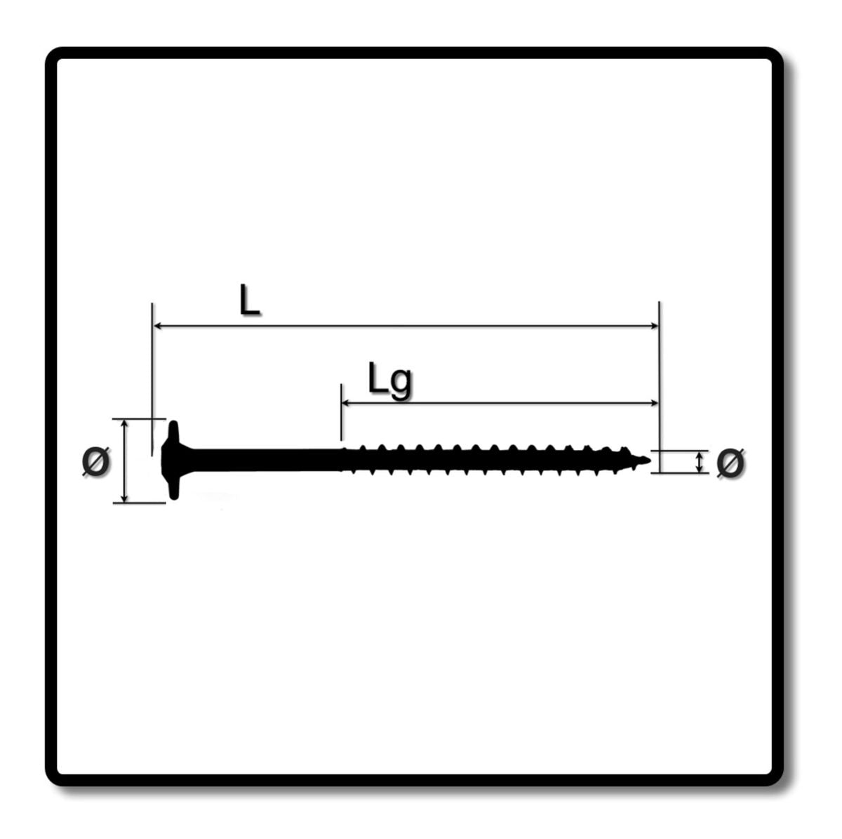 SPAX HI.FORCE Tellerkopfschraube 8,0 x 140 mm 250 Stk. ( 5x 0251010801405 ) Teilgewinde Torx T-STAR plus T40 4CUT WIROX - Toolbrothers