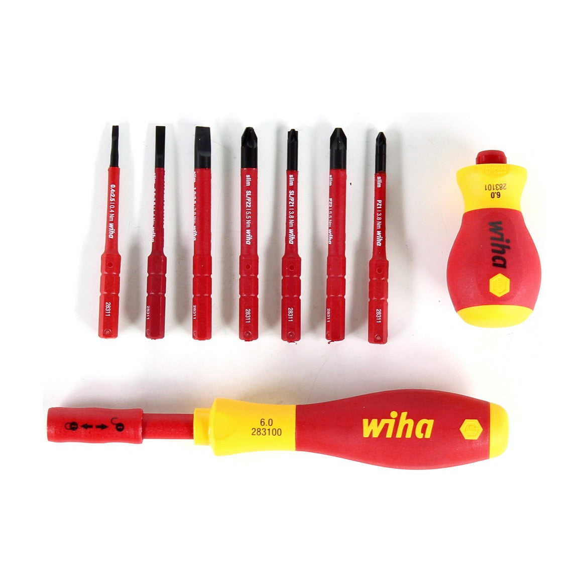 Wiha slimVario Schraubendreher und Bit Starter Set ( 2831 T902 41233 ) in Tasche VDE 1000 Volt - Toolbrothers