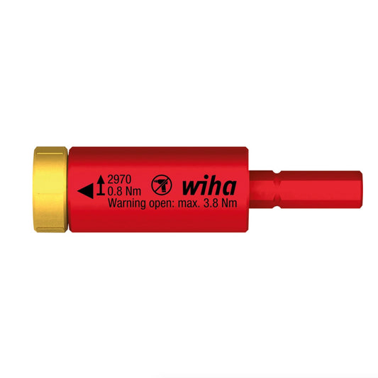 Wiha Drehmoment Easy Torque Adapter 0,8 Nm für slimBits ( 41341 ) - Toolbrothers