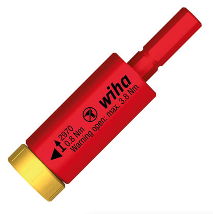 Wiha Drehmoment Easy Torque Adapter 0,8 Nm für slimBits ( 41341 ) - Toolbrothers