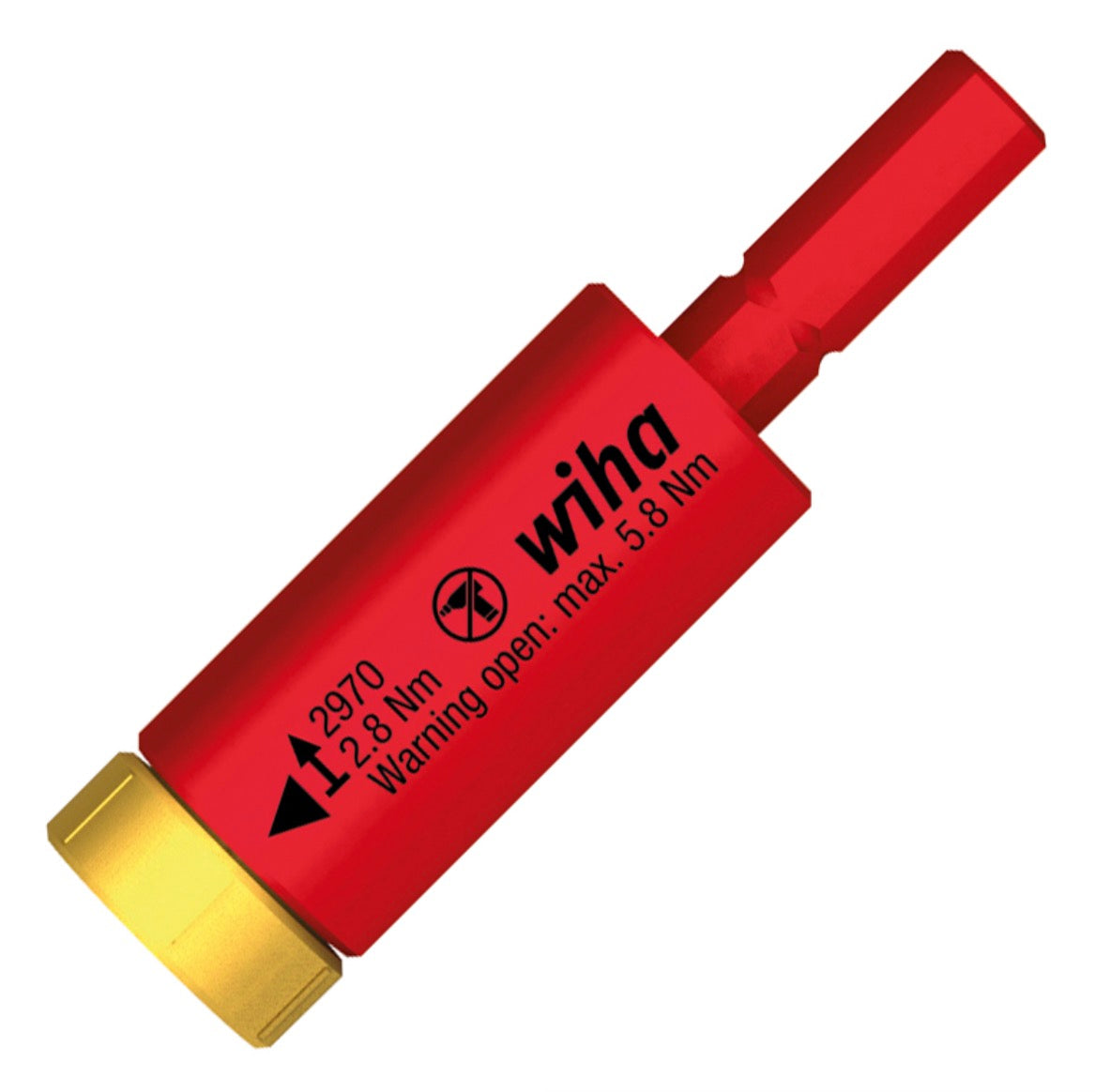 Wiha Drehmoment Easy Torque Adapter 2,8 Nm für slimBits ( 41344 ) - Toolbrothers