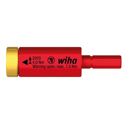 Wiha Drehmoment Easy Torque Adapter 4,0 Nm für slimBits ( 41345 ) - Toolbrothers