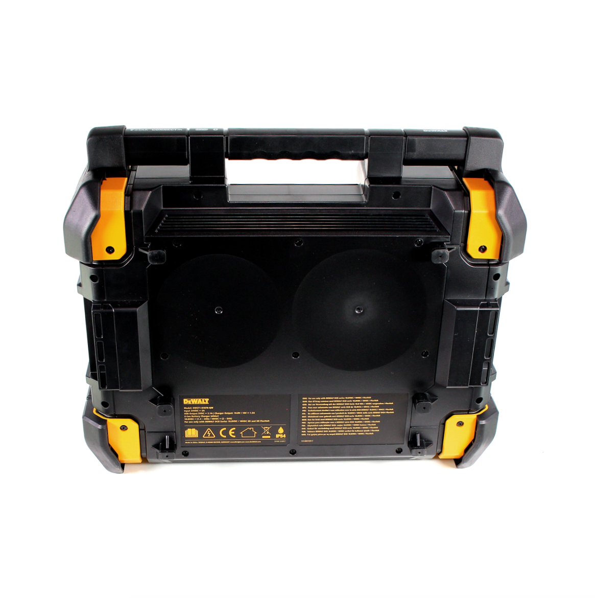 DeWalt DWST1-81078 Akku Netz Baustellenradio TSTAK DAB+ USB IP54 Bluetooth + 1x Akku 2,0Ah - Toolbrothers