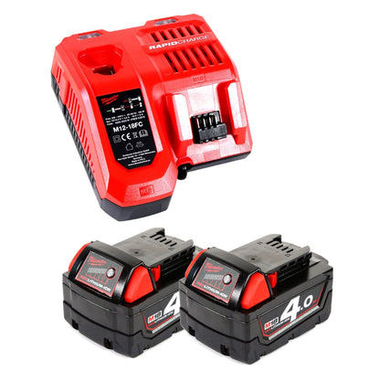 Milwaukee M18 LL-402C LED Akku Laternenleuchte 18 V Li-Ion + 2x 4,0 Ah Akku + Ladegerät - Toolbrothers