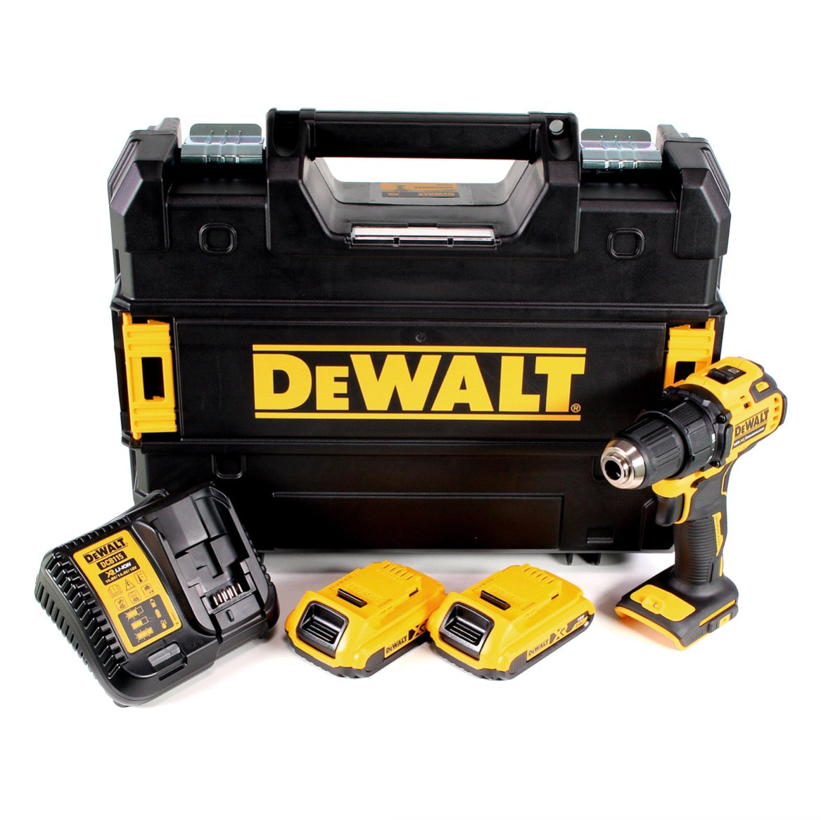 DeWalt DCD 708 D2T Akku Bohrschrauber 18 V Li-Ion Brushless in TSTAK Box + 2 x 2,0 Ah Akku + Ladegerät - Toolbrothers