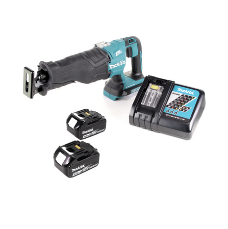 Makita DJR 360 RM Akku Reciprosäge 36V ( 2x18V ) Brushless Säbelsäge + 2x 4,0 Ah Akku + Ladegerät - Toolbrothers