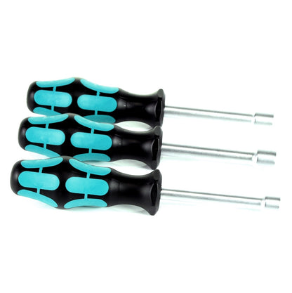 Wera 395 HO/3 Sanitär Hohlschaft Steckschlüssel 3-teiliges Set für Außensechskantschrauben ( 05134275001 ) - Toolbrothers