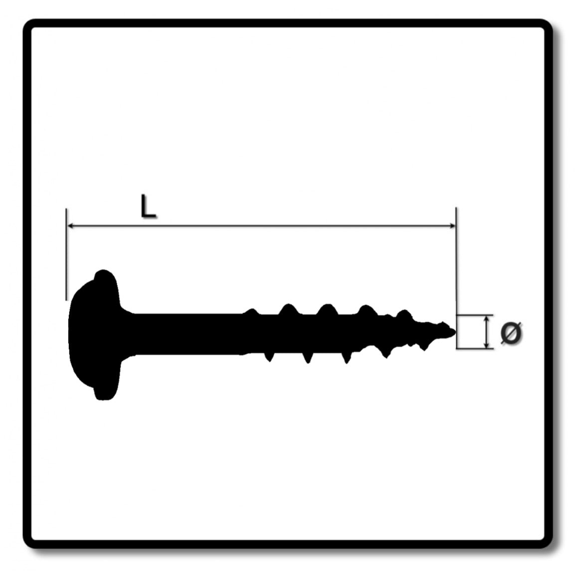 KREG Pocket-Hole Linsenkopfschraube 32 mm 500 Stk ( SML-F125-500 ) Vierkantantrieb Teilgewinde Feingewinde selbstschneidend verzinkt - Toolbrothers