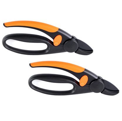 Fiskars P43 Set 2x Amboss Gartenscheren Elegance Fingerloop 20 mm ( 2x 1001535 ) - Toolbrothers