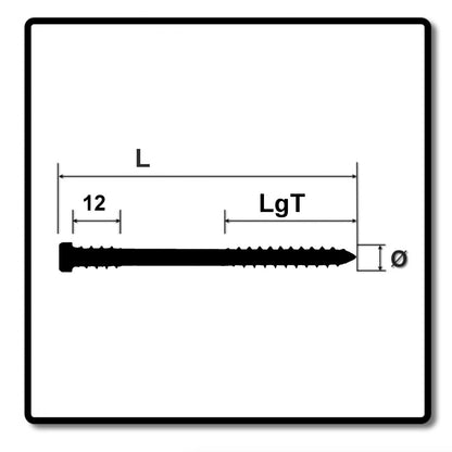 SPAX Terrassenschraube 5,0 x 60 mm Edelstahl A2 ( 0537000500603 ) 100 Stk Fixiergewinde Zylinderkopf Torx T-STAR Plus T25 CUT - Toolbrothers