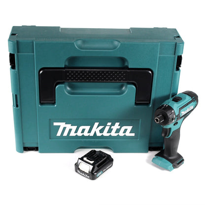 Makita DF 031 DA1J Akku Bohrschrauber 10,8V 30Nm im Makpac + 1x 2,0 Ah Akku - ohne Ladegerät - Toolbrothers