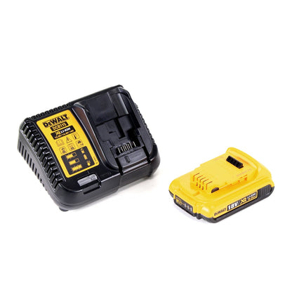 DeWalt DCW 210 D1 Akku Exzenterschleifer Brushless 18V 12.000U/min 125 mm + 1x Akku 2,0 Ah + 1x Schnellladegerät in TSTAK - Toolbrothers