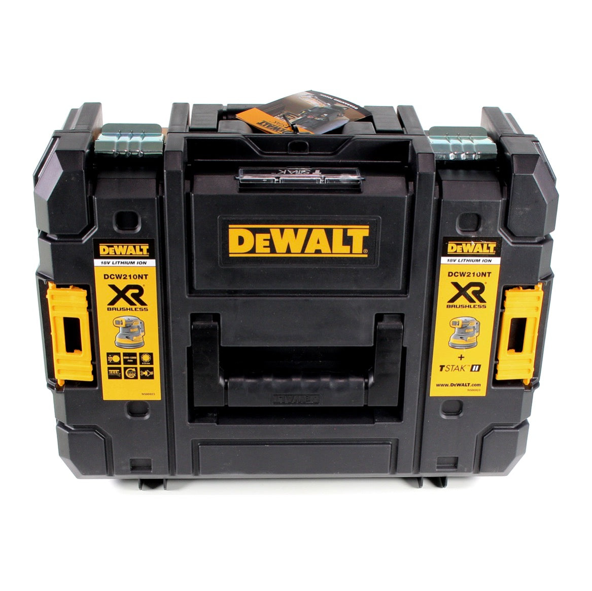 DeWalt DCW 210 NT Akku Exzenterschleifer Brushless 18V 12.000U/min 125mm + 1x Akku 3,0 Ah in TSTAK - ohne Ladegerät - Toolbrothers