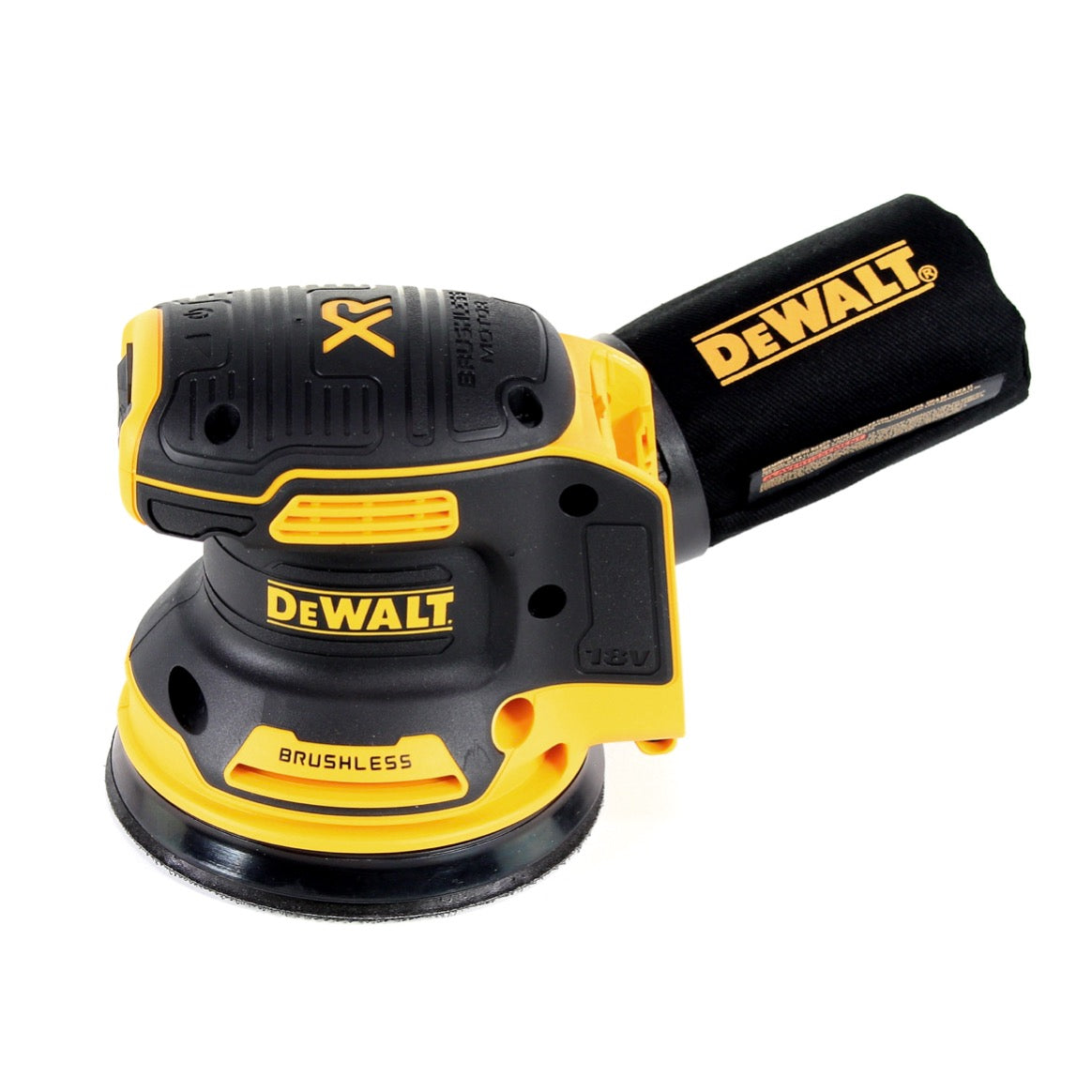 DeWalt DCW 210 NT Akku Exzenterschleifer Brushless 18V 12.000U/min 125mm + 1x Akku 4,0 Ah in TSTAK - ohne Ladegerät - Toolbrothers