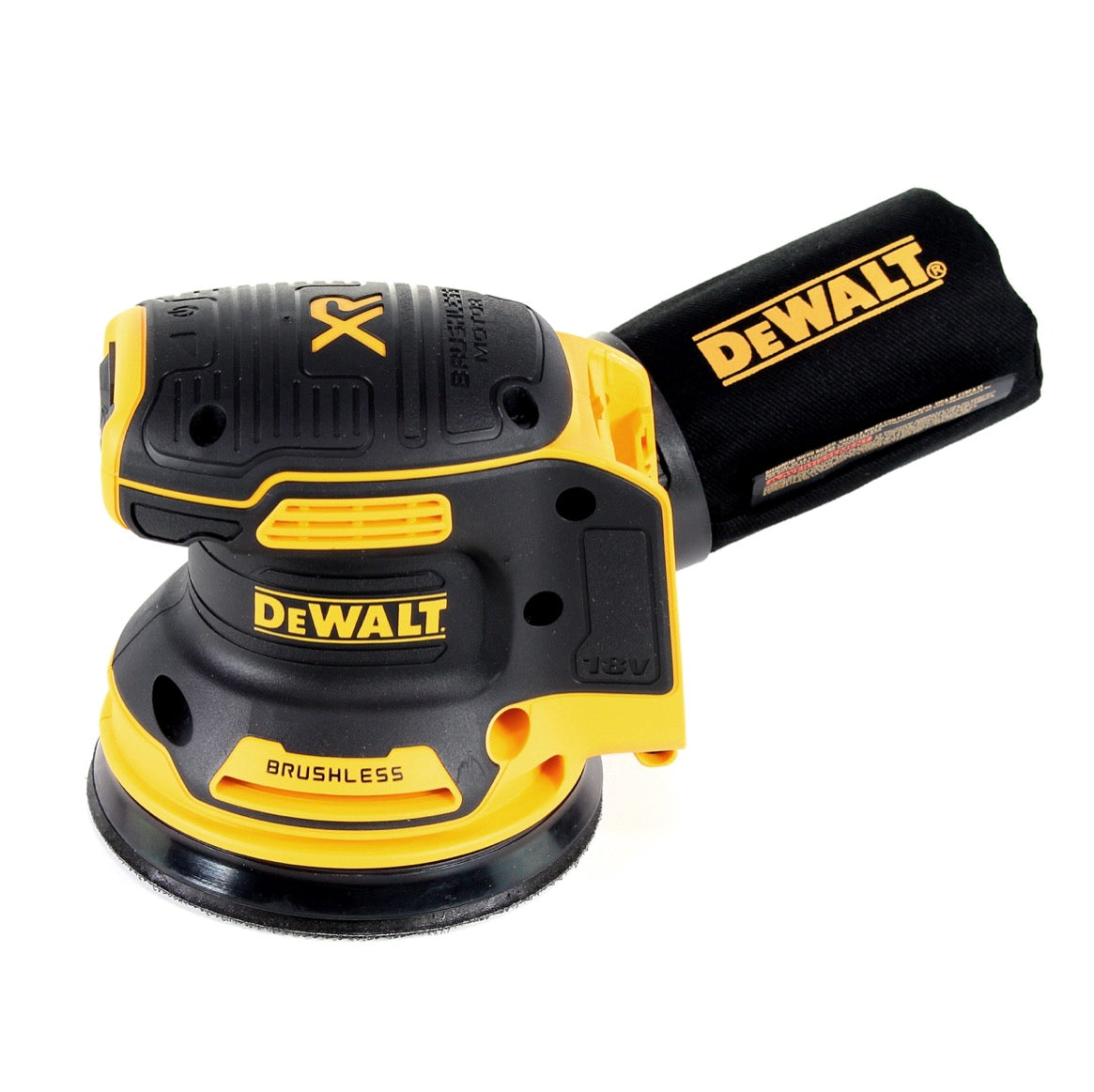 DeWalt DCW 210 M1 Akku Exzenterschleifer Brushless 18V 12.000U/min 125mm + 1x Akku 4,0 Ah + 1x Schnellladegerät in TSTAK - Toolbrothers