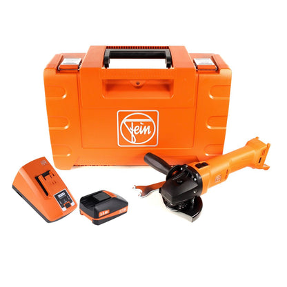 FEIN CCG 18-125 BL Akku Winkelschleifer 18V 125mm ( 71200262000 ) Set im Koffer mit 3,0 Ah Akku und Lader - Toolbrothers