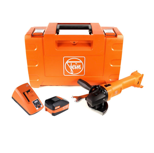 FEIN CCG 18-125 BL Akku Winkelschleifer 18V 125mm ( 71200262000 ) Set im Koffer mit 6,0 Ah Akku und Lader - Toolbrothers