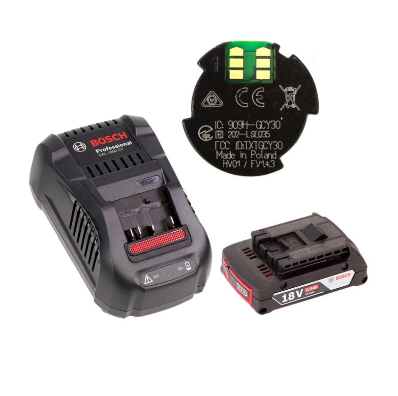 Bosch GDR 18V-200 C Akku Drehschlagschrauber 1/4" 18V 200Nm + 1x Akku 3,0Ah + Ladegerät + Connect Modul in L-Boxx - Toolbrothers