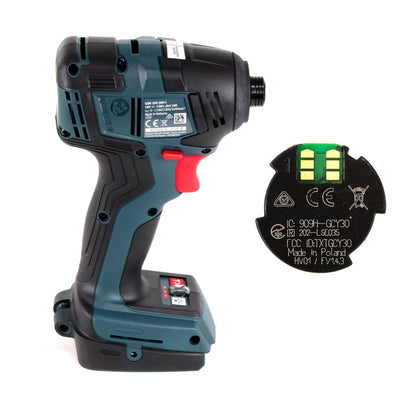 Bosch GDR 18V-200 C Akku Drehschlagschrauber 1/4" 18V 200Nm + 2x Akkus 3,0Ah + Ladegerät + Connect Modul + L-Boxx - Toolbrothers