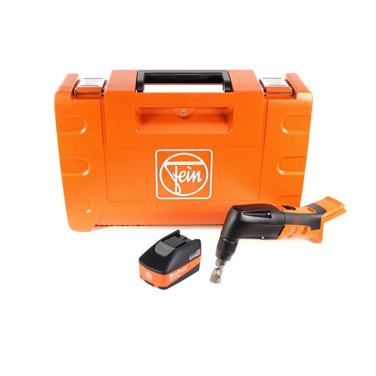 FEIN ABLK 18 1.6 E Akku Knabber bis 1,6 mm 18V ( 71320461000 ) Set im Koffer mit 5,2 Ah High Power Akku - ohne Lader - Toolbrothers