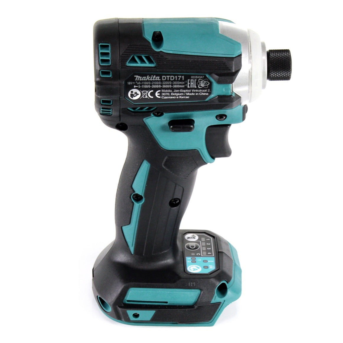 Makita DTD 171 RF1 Akku Schlagschrauber 18 V 180 Nm 1/4" Brushless + 1x Akku 3,0 Ah + Ladegerät - Toolbrothers