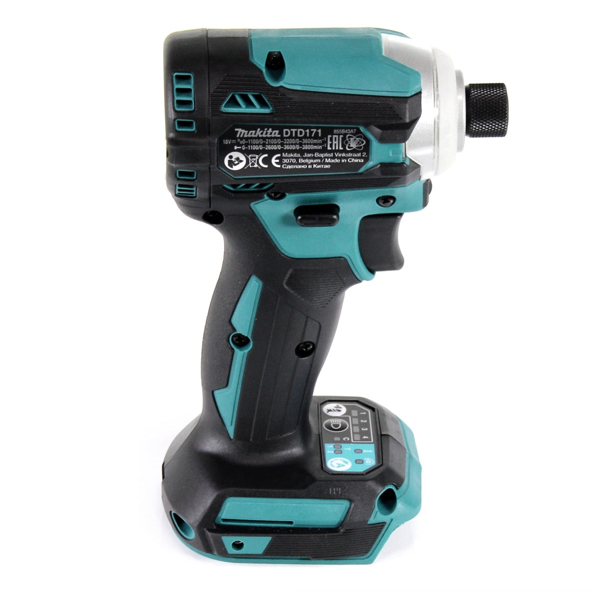 Makita DTD 171 M1 Akku Schlagschrauber 18 V 180 Nm 1/4" Brushless + 1x Akku 4,0 Ah - ohne Ladegerät - Toolbrothers