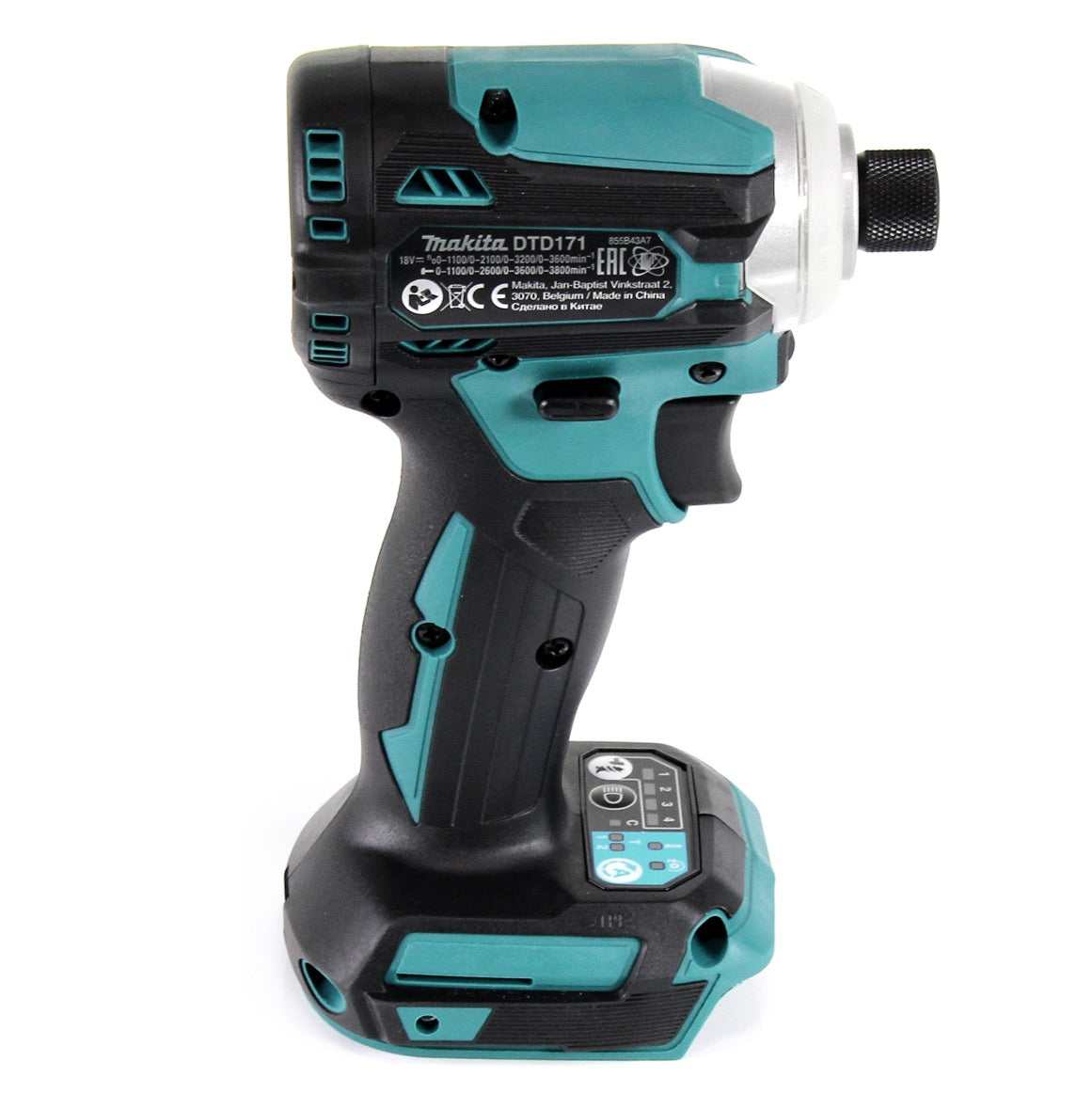 Makita DTD 171 RG1 Akku Schlagschrauber 18 V 180 Nm 1/4" Brushless + 1x Akku 6,0 Ah + Ladegerät - Toolbrothers