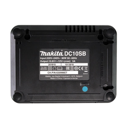 Makita DC 10 SB Schnell Ladegerät für 10,8 - 12V Li-Ion Akkus ( 197363-4 ) - Toolbrothers