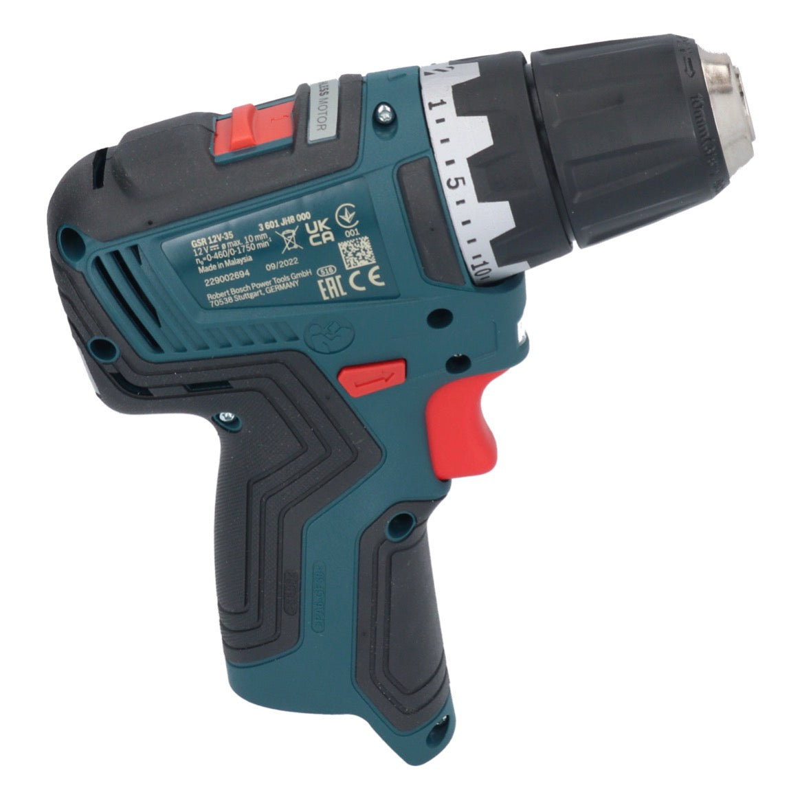 Bosch GSR 12V-35 Professional Akku Bohrschrauber 12 V 35 Nm Brushless ( 06019H8001 ) + L-Boxx - ohne Akku, ohne Ladegerät - Toolbrothers