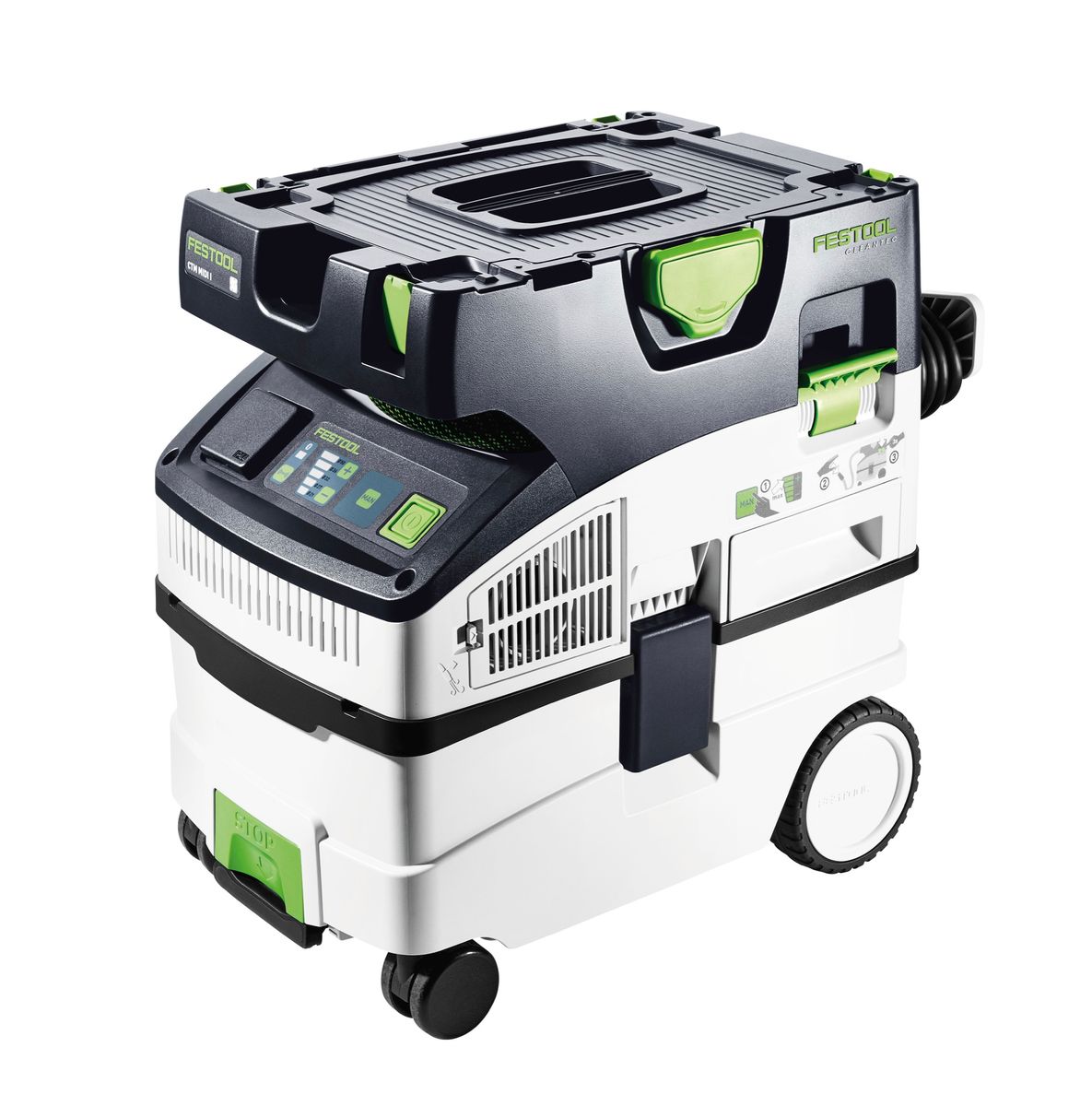 Festool CTM MIDI I CLEANTEC Absaugmobil ( 574822 ) Set mit 1x Nassfilter und 5x Filtersack - Toolbrothers