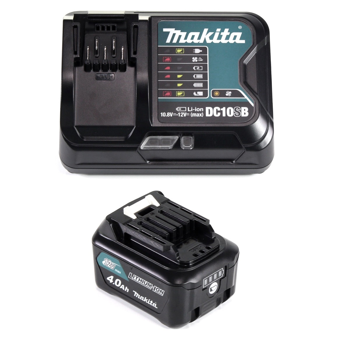 Makita Power Source Kit 12V mit 1x BL1041B Akku 4,0Ah + DC10SB Ladegerät - Toolbrothers